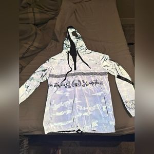 MANTRA V3 • Reflective Camo • Hooded Pullover Windbreaker // Hooded Pullover